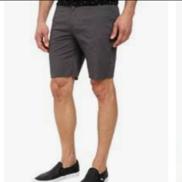 Brixton Parker Charcoal Gray Chino Shorts - Picture 3 of 6